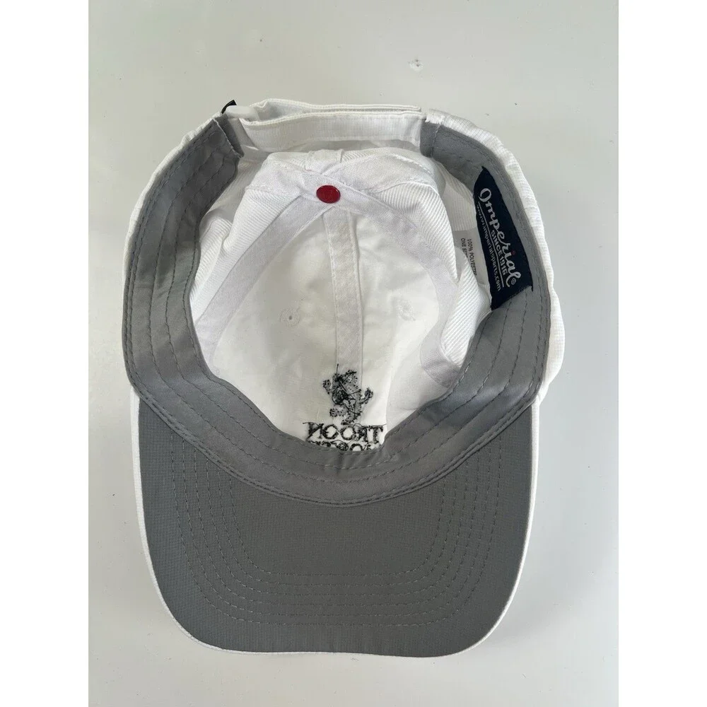 Troon North Scottsdale Arizona Destination Golf Course White Baseball Hat Cap